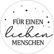 einzelne Teelicht Botschaften | Freundschaft