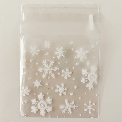 SCHNEEFLOCKEN - Verpackung für Zauberkerze