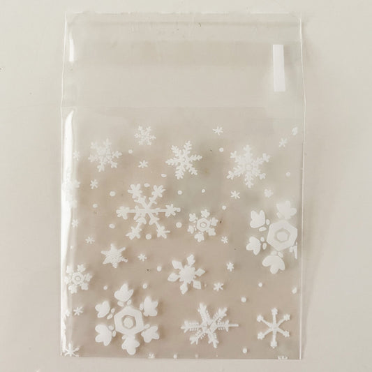 SCHNEEFLOCKEN - Verpackung für Zauberkerze