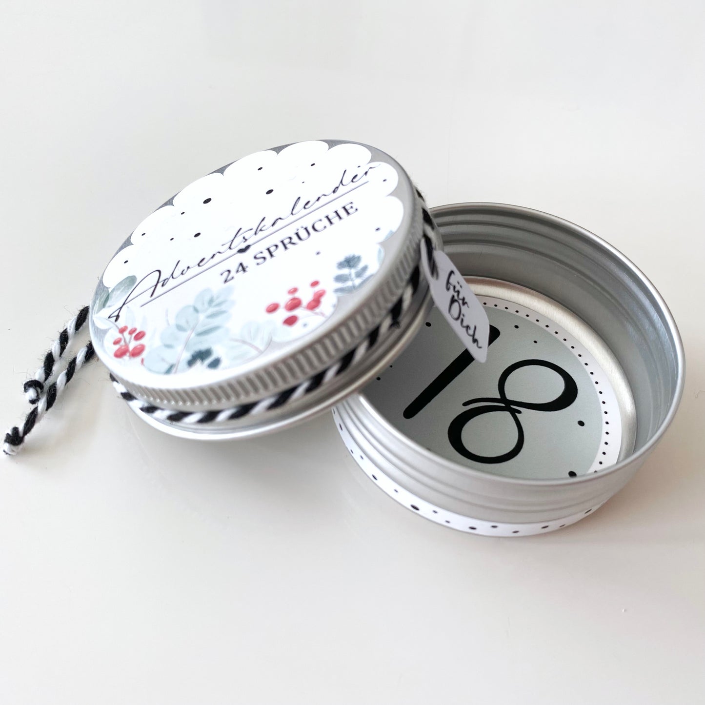 Mini Adventskalender - 24 Sprüche