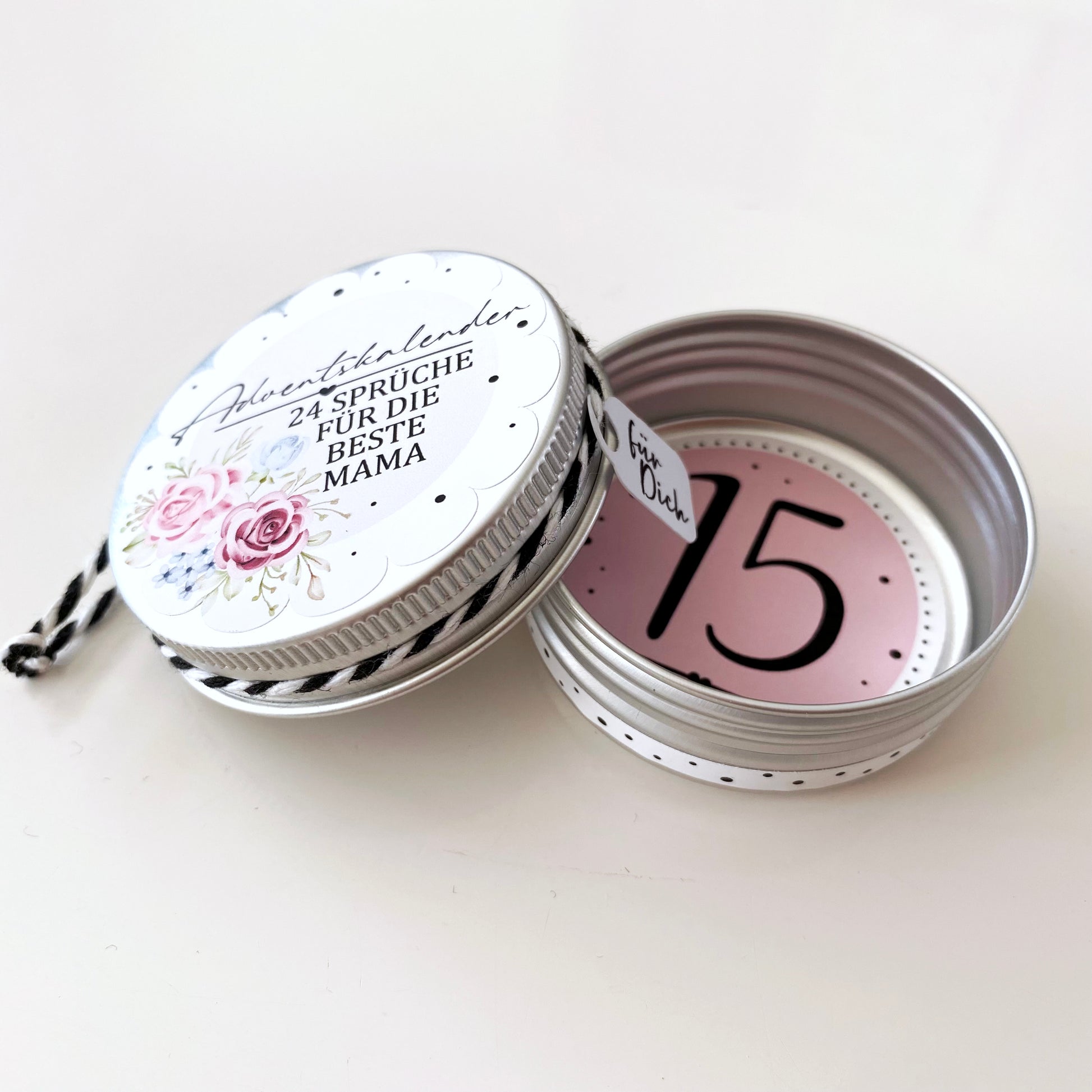 Mini Adventskalender - 24 Sprüche für Mama