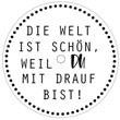 einzelne Teelicht Botschaften | Freundschaft