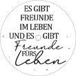 einzelne Teelicht Botschaften | Freundschaft