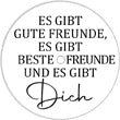 einzelne Teelicht Botschaften | Freundschaft