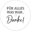 einzelne Teelicht-Botschaften | Danke