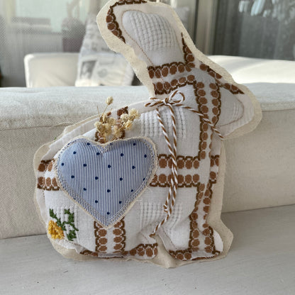 Stoffhasen - aus Vintage Decke