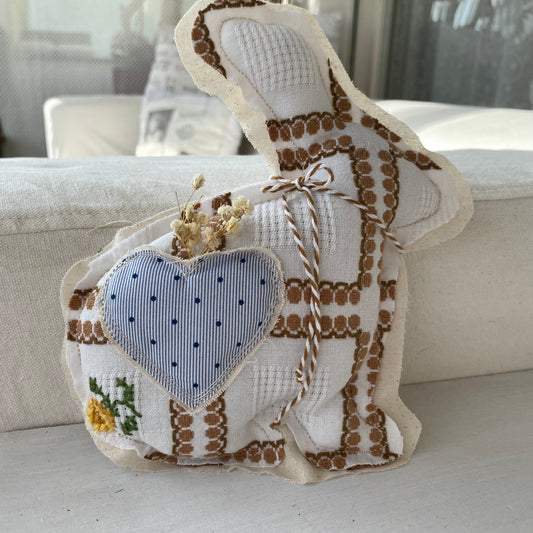 Stoffhasen - aus Vintage Decke