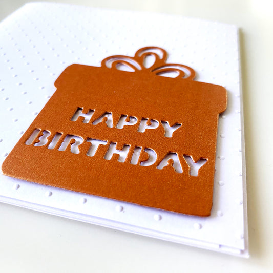 Karte • HAPPY BIRTHDAY