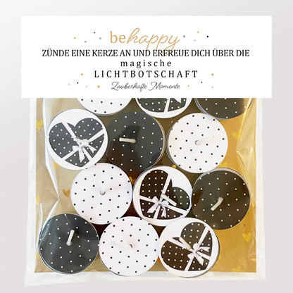 12 Zauberkerzen «be happy»