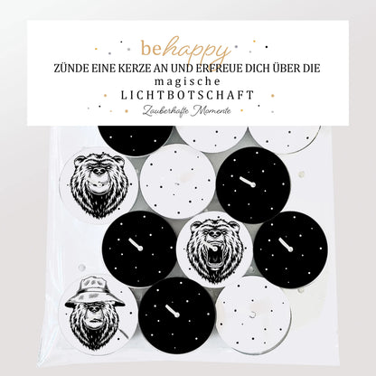 12 Zauberkerzen «be happy»