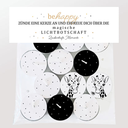 12 Zauberkerzen «be happy»