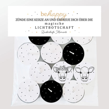12 Zauberkerzen «be happy»