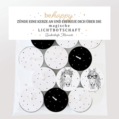 12 Zauberkerzen «be happy»