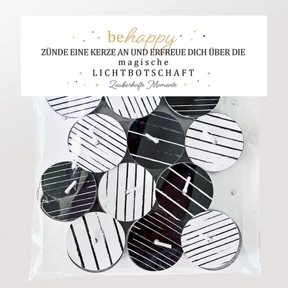 12 Zauberkerzen «be happy»