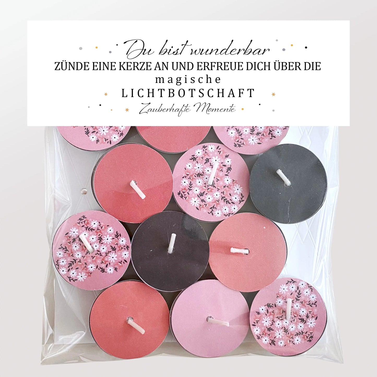 12 Zauberkerzen «Du bist wunderbar»
