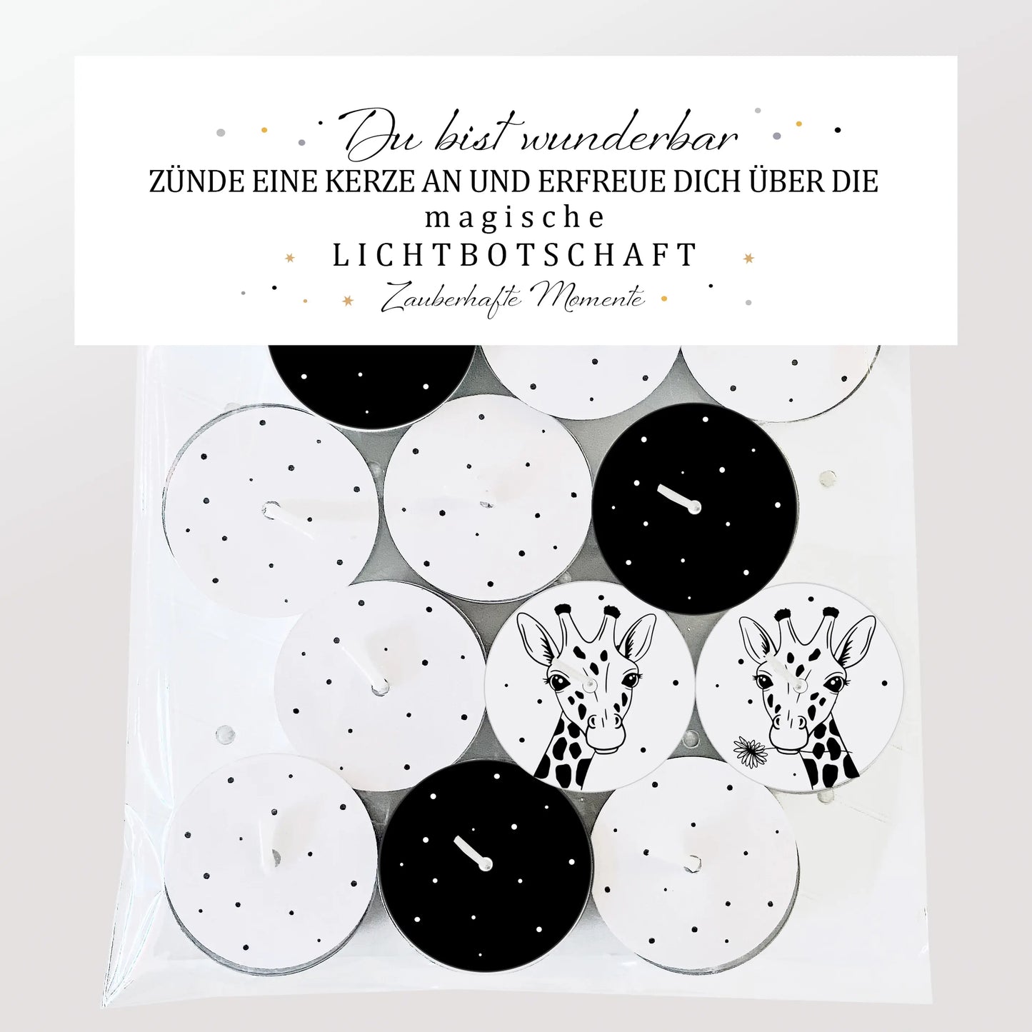 12 Zauberkerzen «Du bist wunderbar»