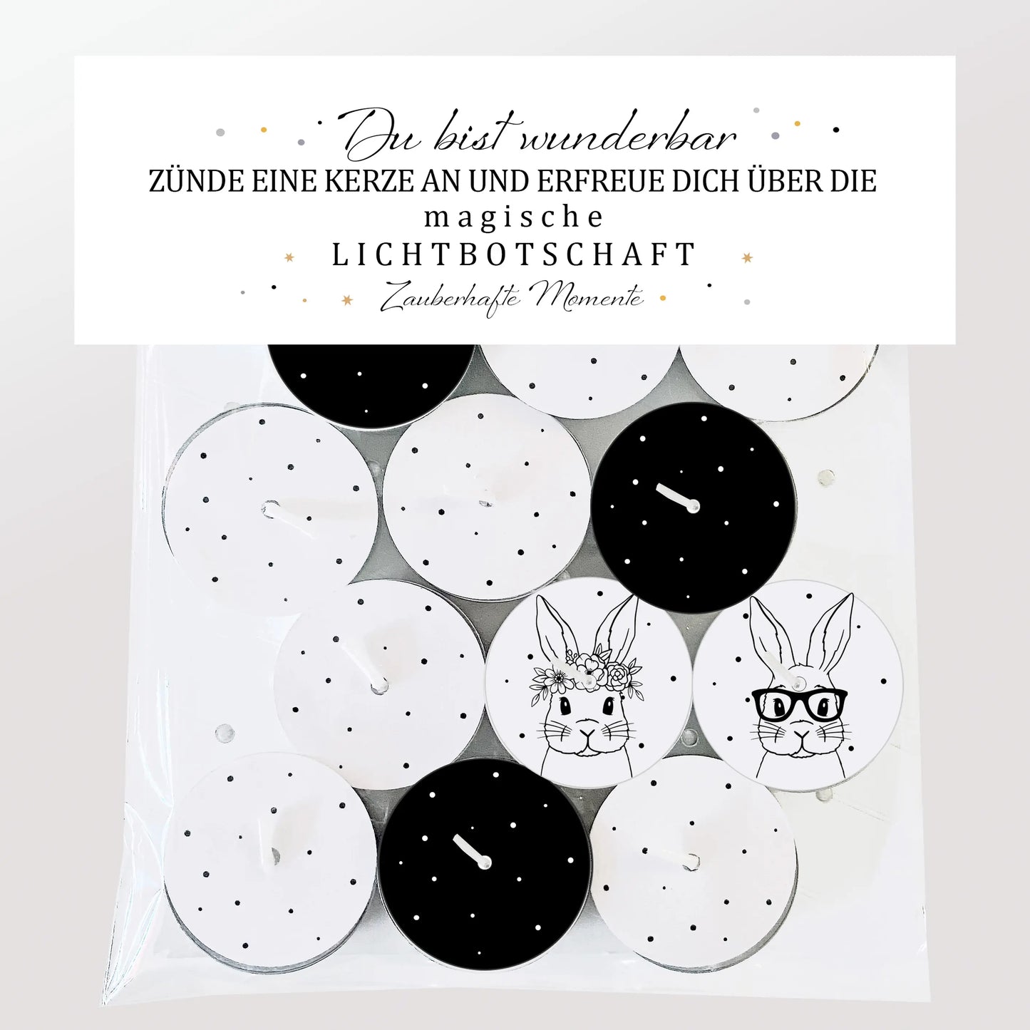 12 Zauberkerzen «Du bist wunderbar»