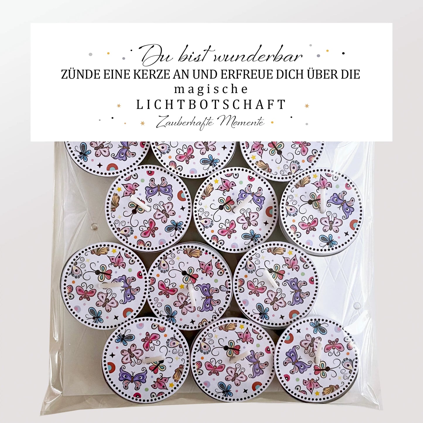 12 Zauberkerzen «Du bist wunderbar»