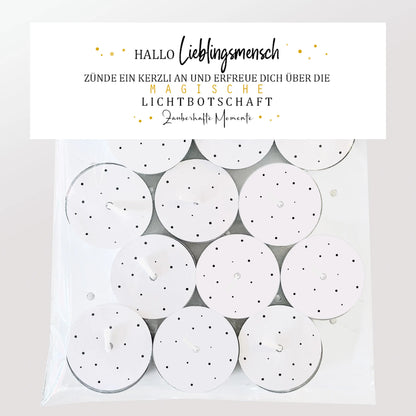 12 Zauberkerzen «Hallo Lieblingsmensch»