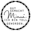 einzelne Teelicht-Botschaften | Mami