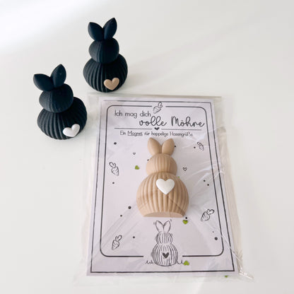 Magnet Hase mit oder ohne Verpackung?