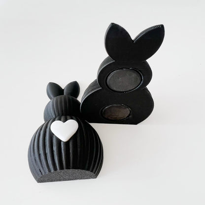 Magnet Hase Rückansicht