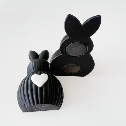 Magnet Hase Rückansicht