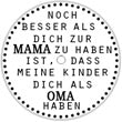 einzelne Teelicht-Botschaften | Oma