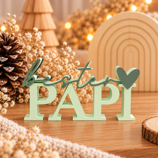 Bester Papi - 3D Schriftzug