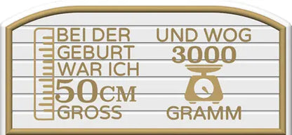 Zug zur Geburt | personalisierbar