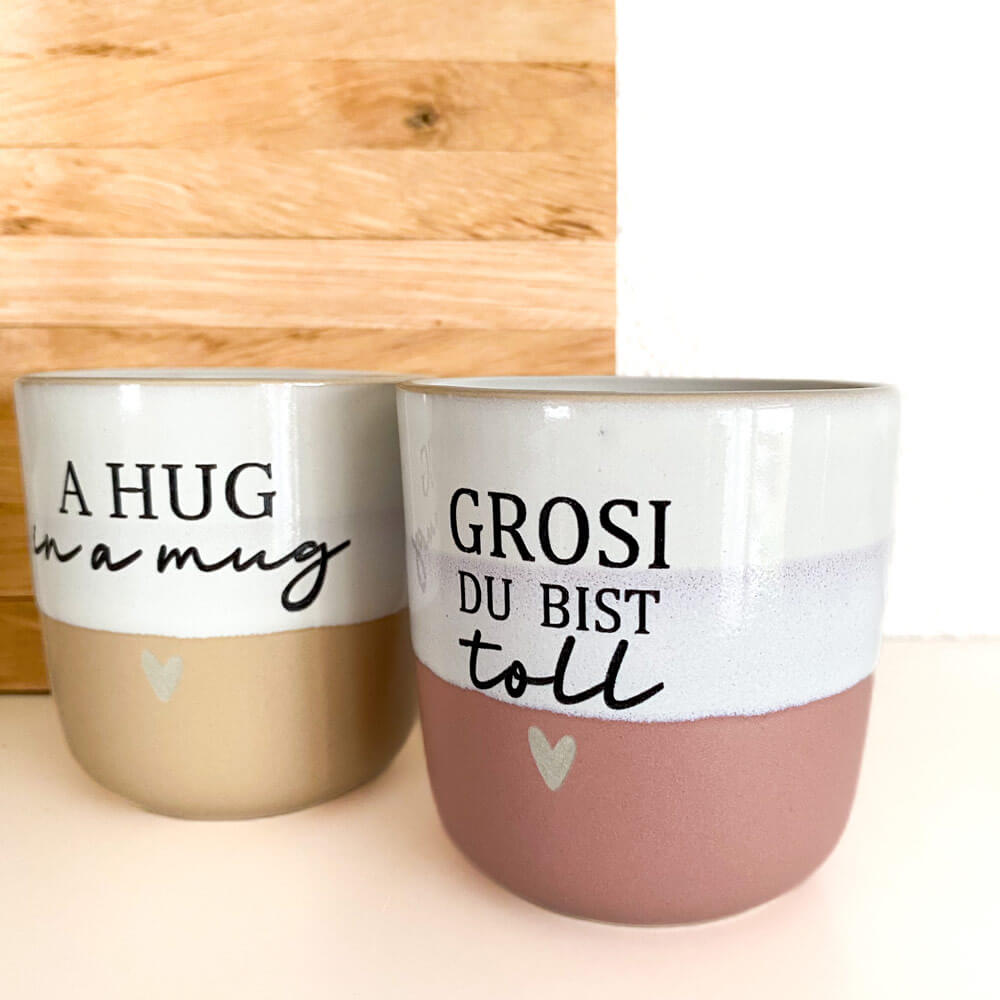Tasse mit Wunschgravur | personalisierbar