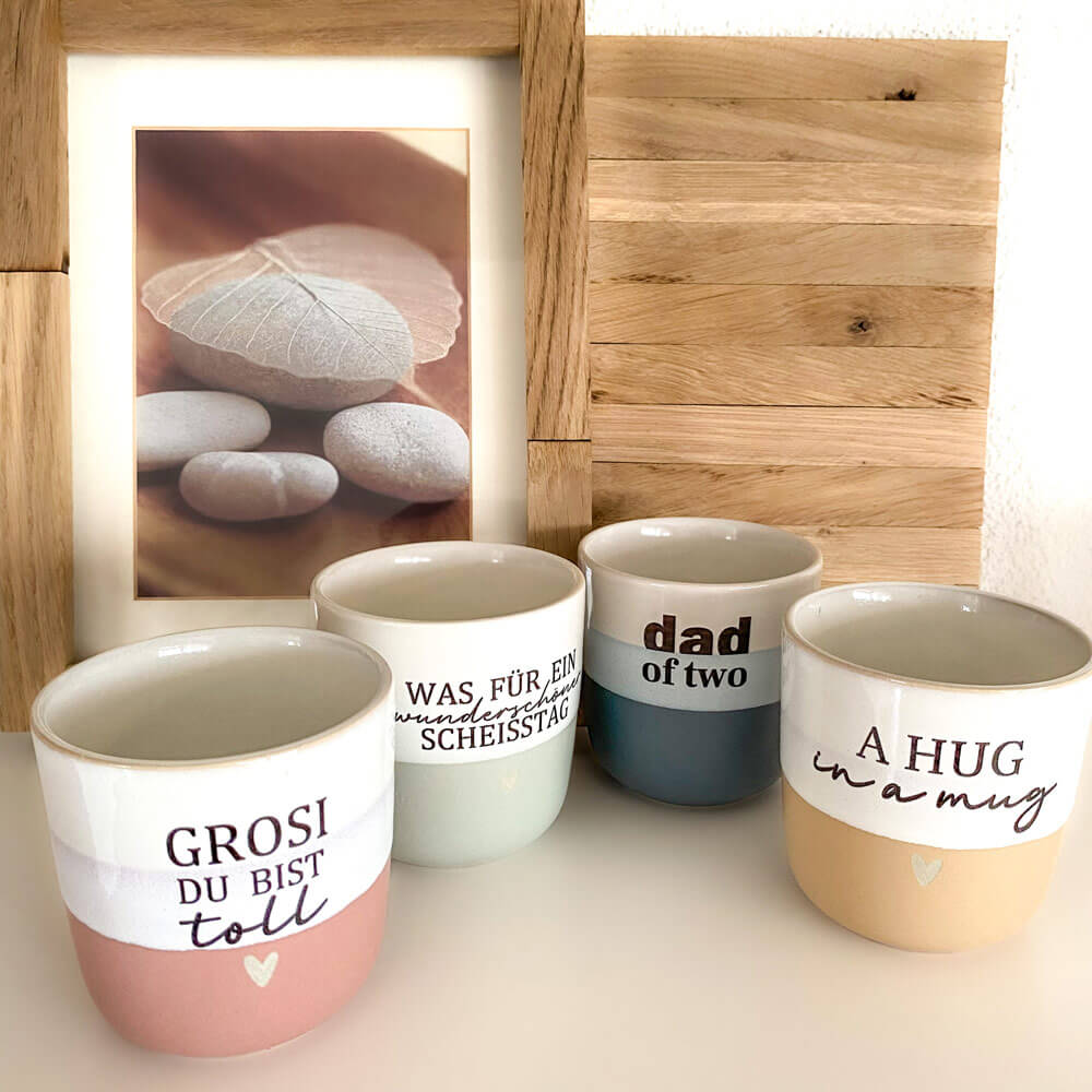 Tasse mit Wunschgravur | personalisierbar