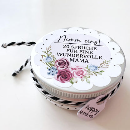 Spruchdose für eine wundervolle Mama