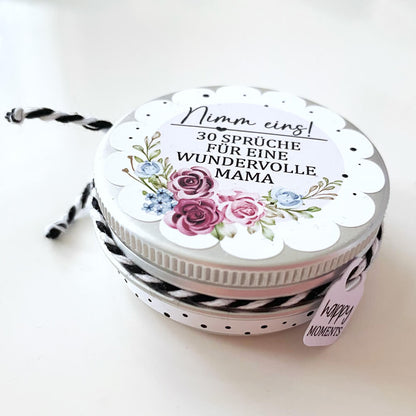 Spruchdose für eine wundervolle Mama