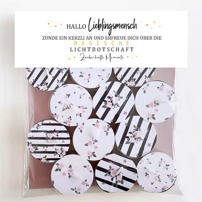 12 Zauberkerzen «Hallo Lieblingsmensch»