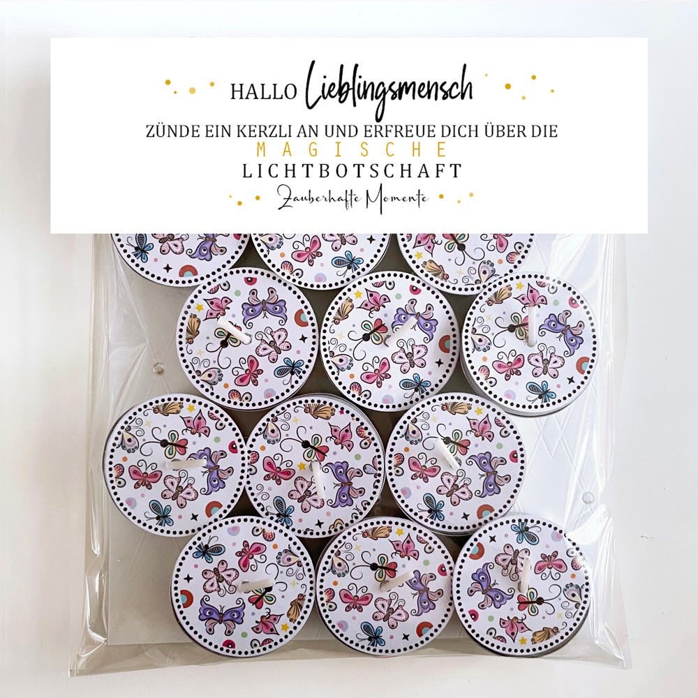 12 Zauberkerzen «Hallo Lieblingsmensch»