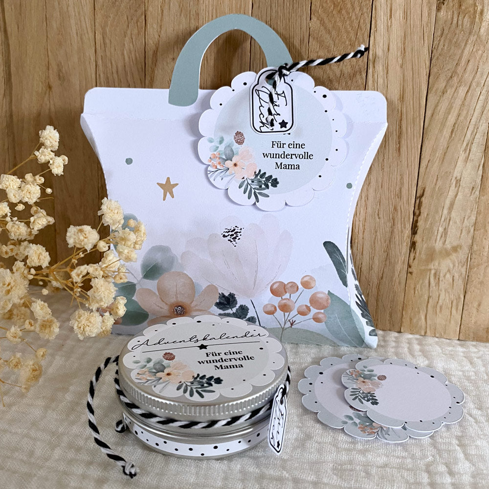 Adventskalender für eine Mama mit Verpackung