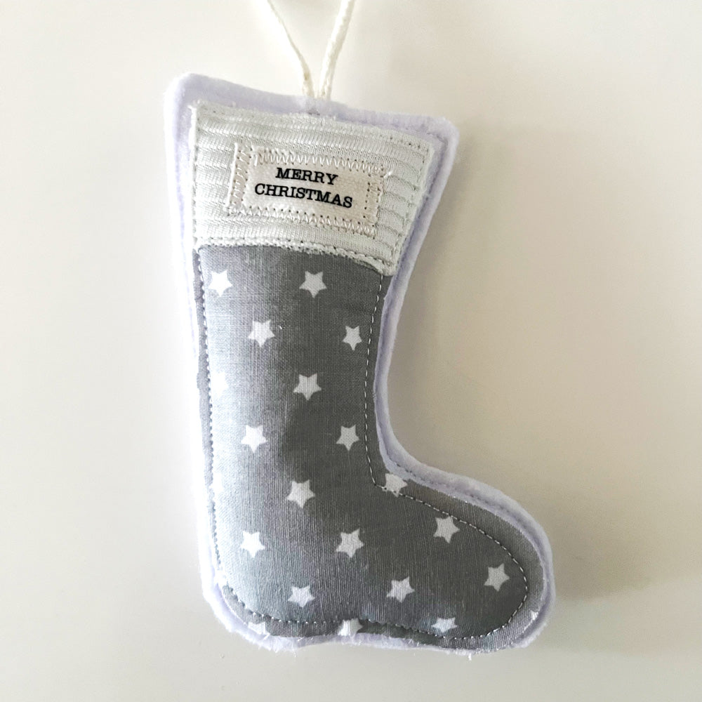 Weihnachtsstrumpf - festlicher Anhänger