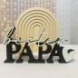 Preview: Bester Papa - 3D Schriftzug