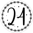 Adventzahlen «Muster»