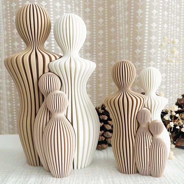 Familienstatue - bis zu 4 Kinder