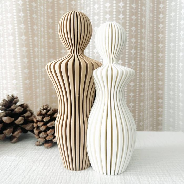 Paarstatue - modernes Design