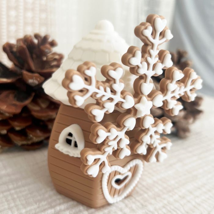 Schriftzug unter der Sohle: „Santa was here“