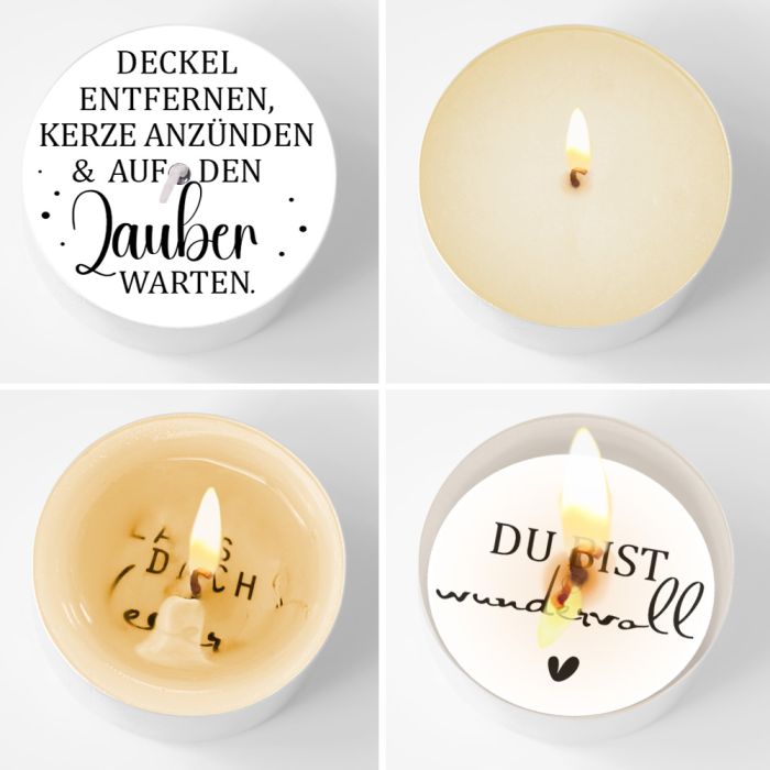 12 Teelicht-Botschaften | Mama