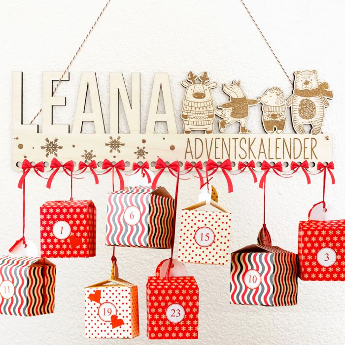 Ideenbeispiel mit dem WALDTIERE-Motiv