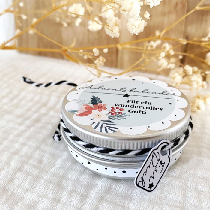 Aludose für eine wundervolles Freundin